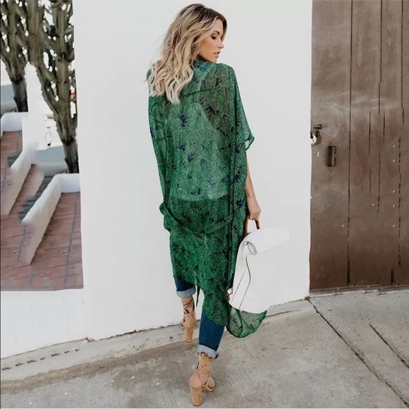 Kimono/Concert/Beach/Boho/Cover Up/Cardigan/Resort - Picture 4 of 8